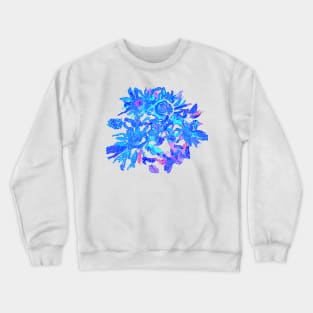 blue sunflowers Crewneck Sweatshirt